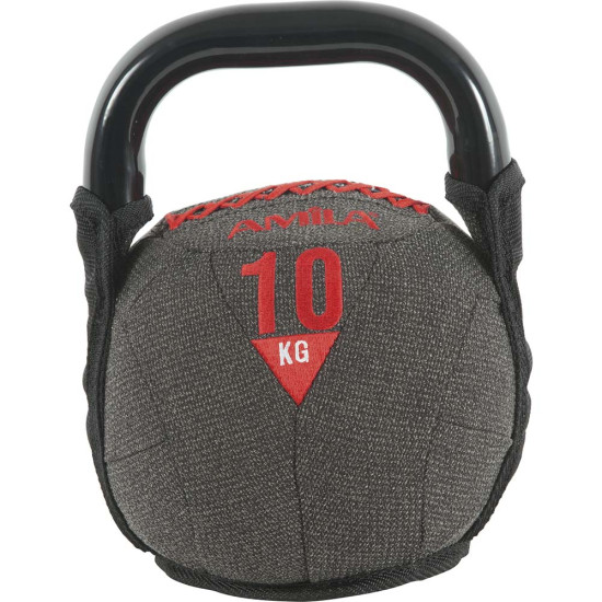Amila Kettlebell με επένδυση βινυλίου 10kg Amila Kettlebell με επένδυση βινυλίου 10kg